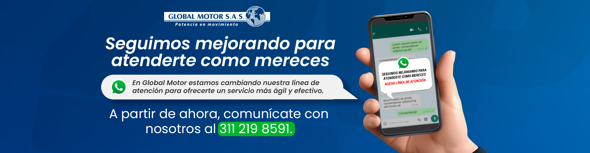 Nueva linea de comunicacion Global 1
